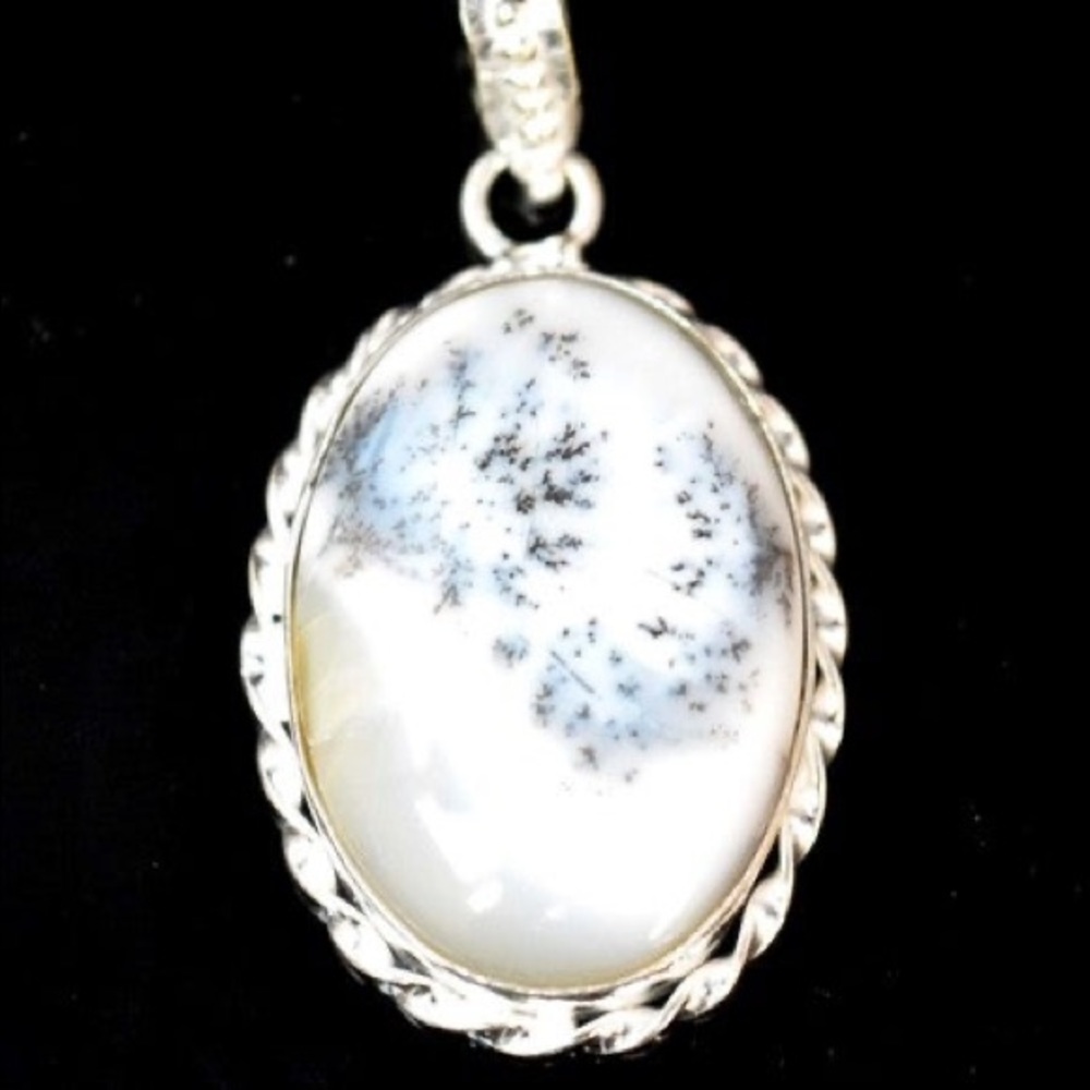 Dendrite Opal Necklace